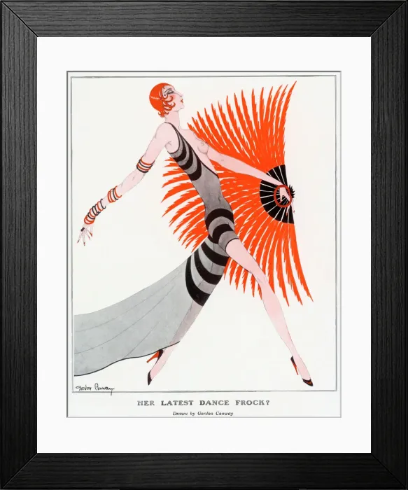 Framed Print : Her latest dance frock? By Gordon Conway Framed Print : Her latest dance frock? By Gordon Conway