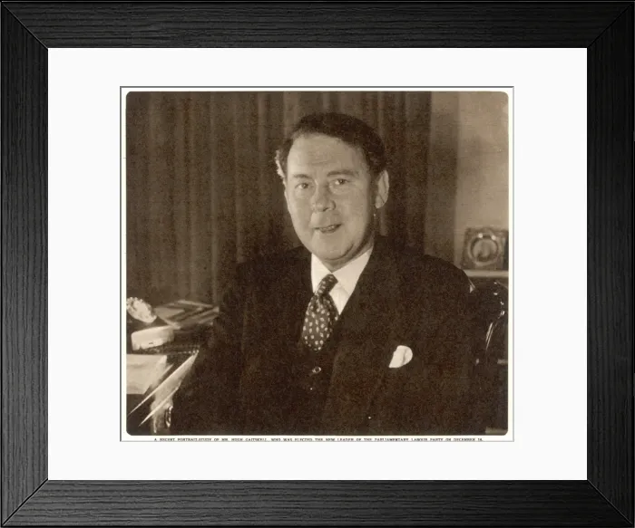 Framed Print : Hugh Gaitskell Framed Print : Hugh Gaitskell