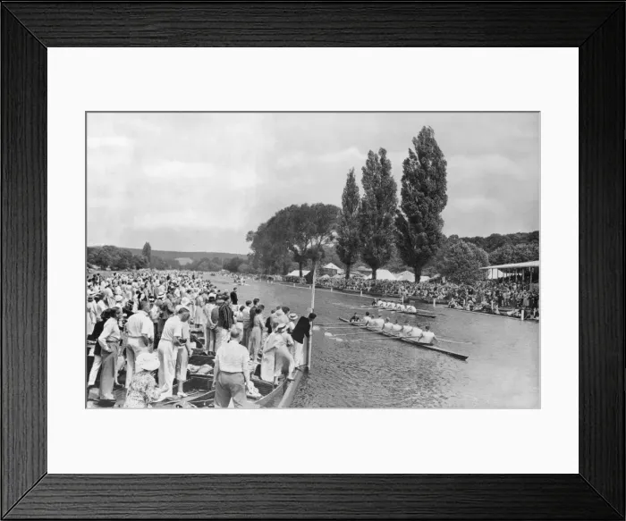 Framed Print : Henley Regatta 1936 Framed Print : Henley Regatta 1936