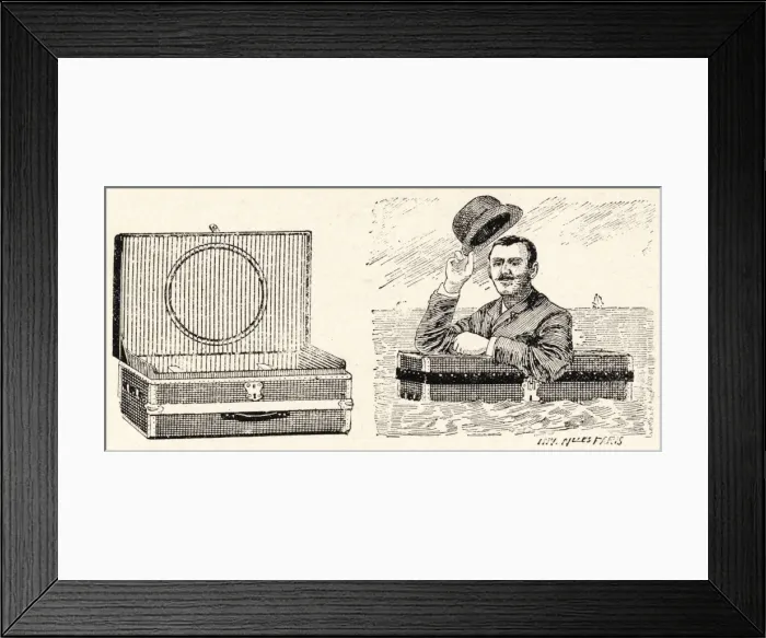 Framed Print : Portmanteau Buoy
