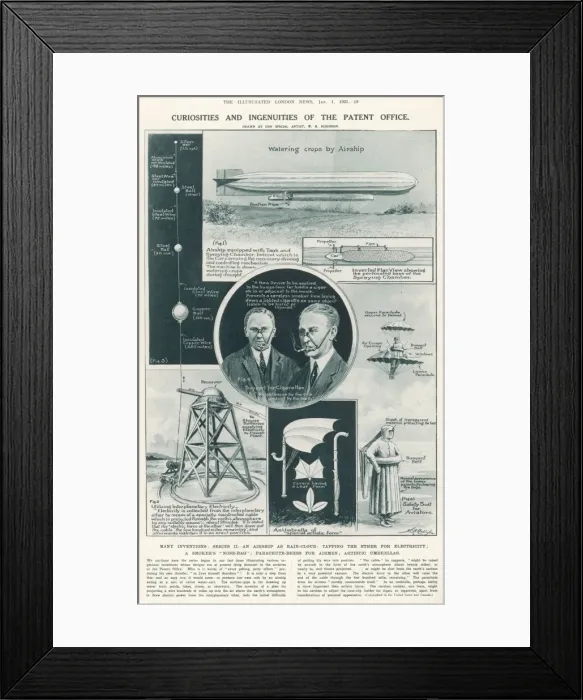 Framed Print : Patent Office Curiosities and Ingenuities Framed Print : Patent Office Curiosities and Ingenuities