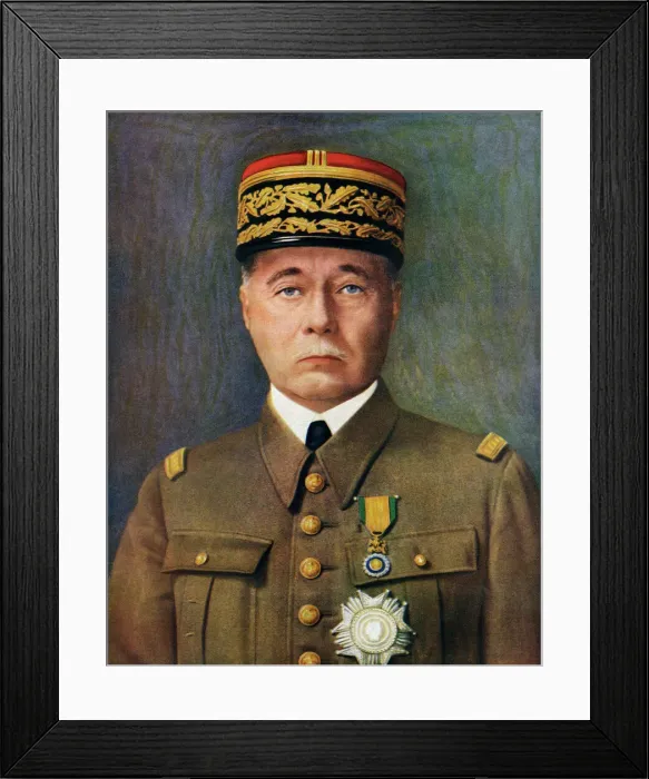 Framed Print : Maurice Gamelin