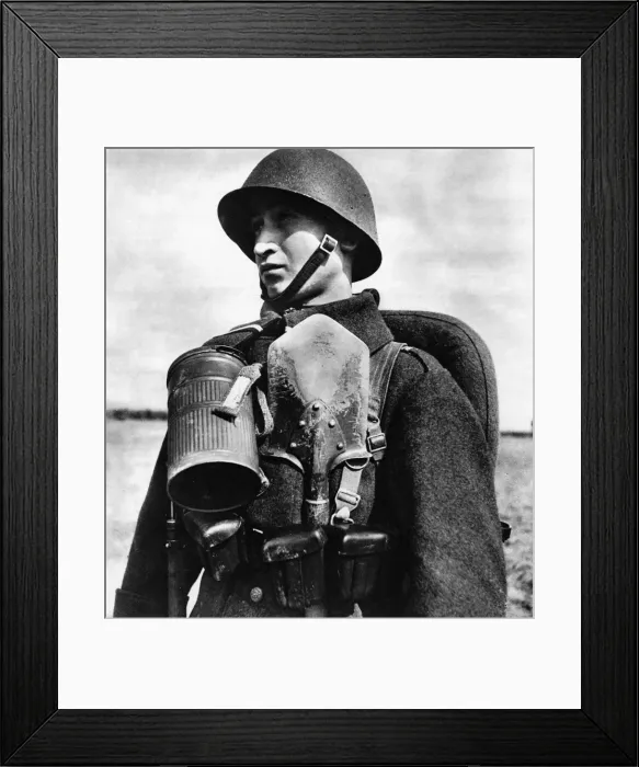 Framed Print : Polish infantryman Framed Print : Polish infantryman