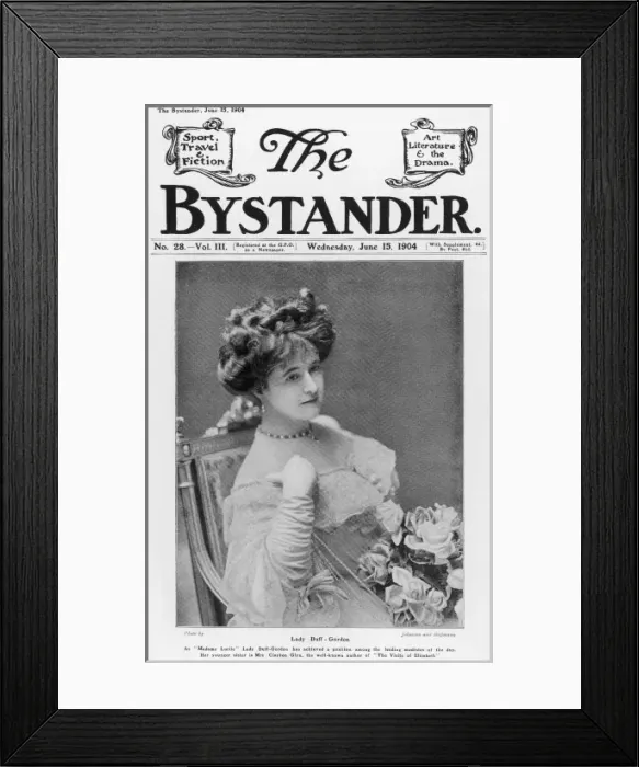 Framed Print : Lady Duff Gordon