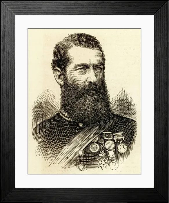 Framed Print : Colonel Festing aged 41 Framed Print : Colonel Festing aged 41