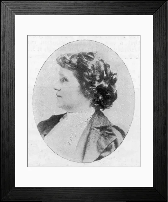 Framed Print : Mrs Bridges Adams Framed Print : Mrs Bridges Adams