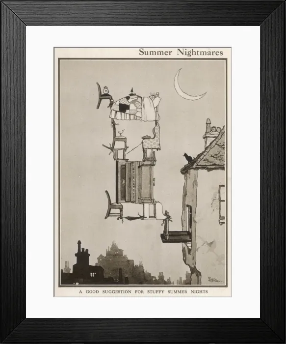 Framed Print : Summer Nightmares Framed Print : Summer Nightmares