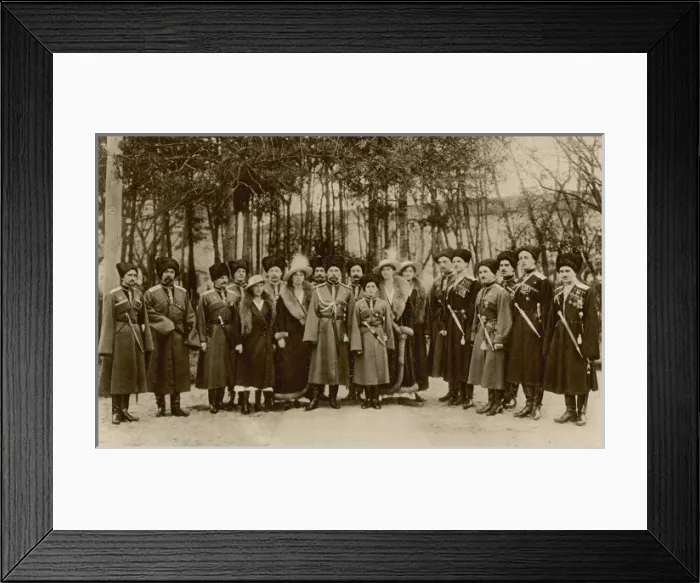 Framed Print : An Imperial group taken immediately before the revolution