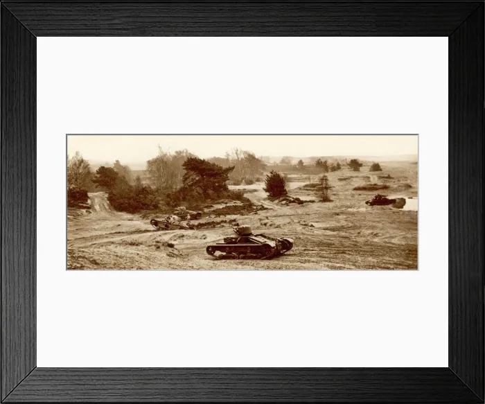 Framed Print : New type of light tank demonstrated at Aldershot Framed Print : New type of light tank demonstrated at Aldershot