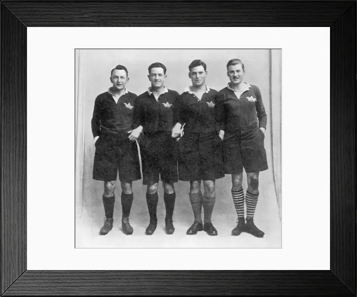 Framed Print : Scottish rugby players Framed Print : Scottish rugby players