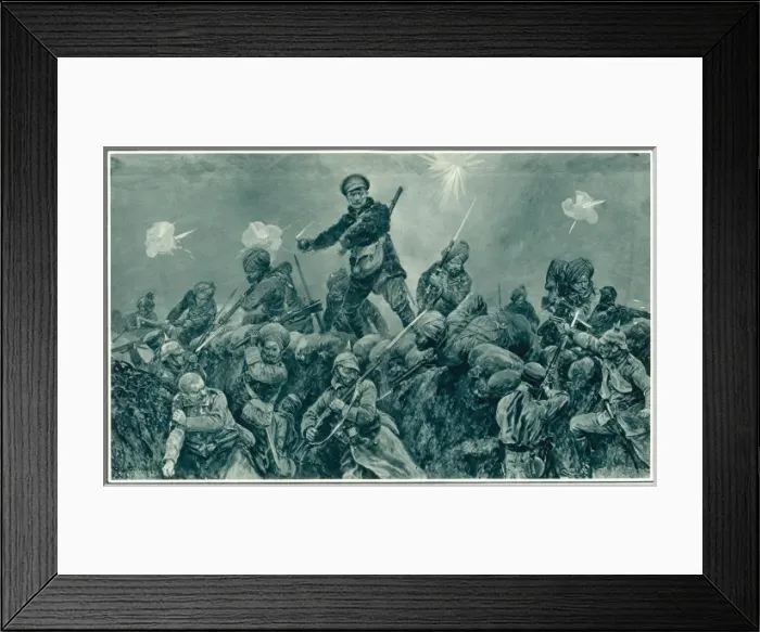 Framed Print : Neuve Chapelle 1915 Framed Print : Neuve Chapelle 1915