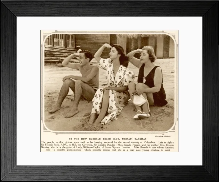 Framed Print : Emerald Beach Club, Bahamas Framed Print : Emerald Beach Club, Bahamas