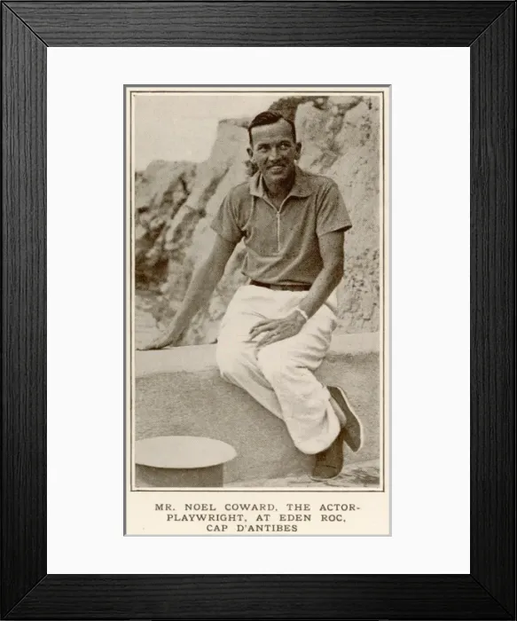 Framed Print : Noel Coward Framed Print : Noel Coward