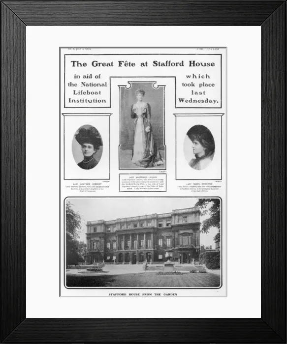 Framed Print : Great Fete at Stafford House Framed Print : Great Fete at Stafford House