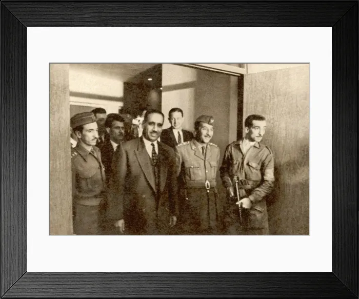 Framed Print : President Abdul Mohammed Arif of Iraq Framed Print : President Abdul Mohammed Arif of Iraq