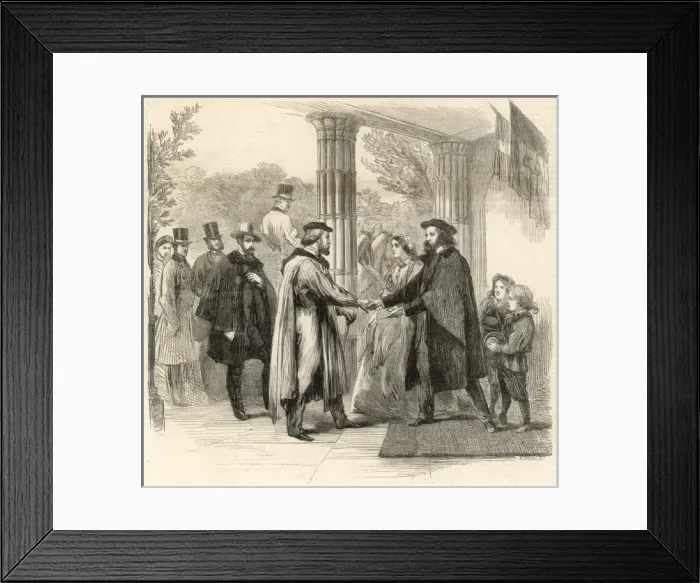 Framed Print : Garibaldi and Tennyson Framed Print : Garibaldi and Tennyson