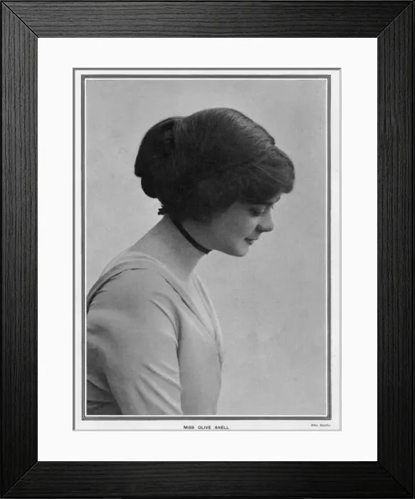 Framed Print : Olive Snell Framed Print : Olive Snell