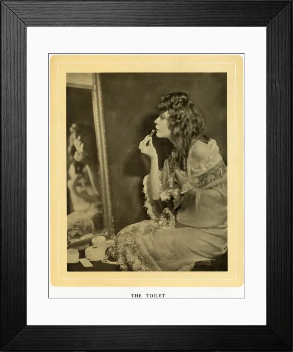 Framed Print : The Toilet by Alfred Cheney Johnston Framed Print : The Toilet by Alfred Cheney Johnston