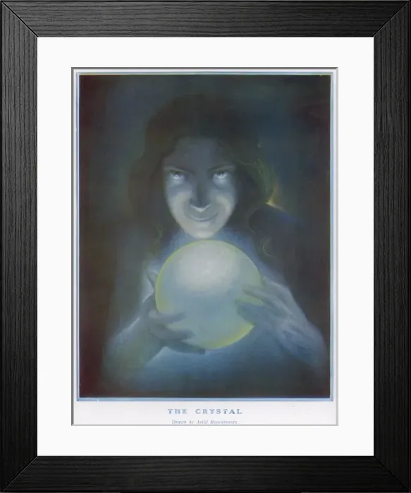 Framed Print : The Crystal by Arild Rosenkrantz Framed Print : The Crystal by Arild Rosenkrantz