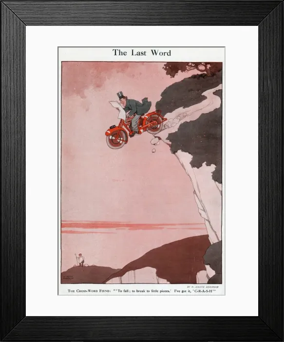 Framed Print : The Last Word by William Heath Robinson Framed Print : The Last Word by William Heath Robinson