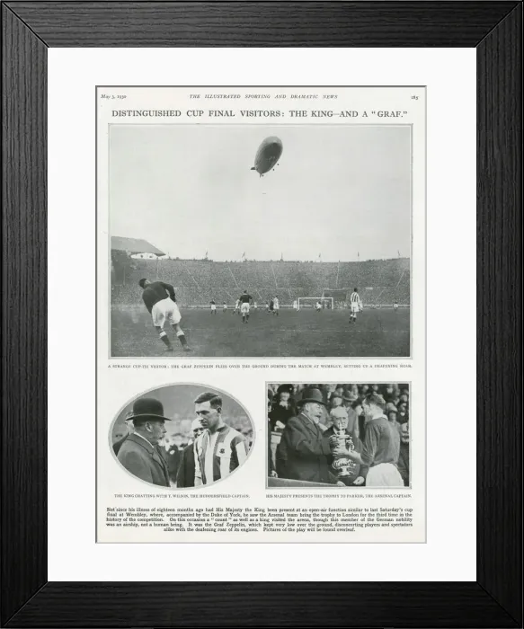 Framed Print : The FA Cup Final 1930