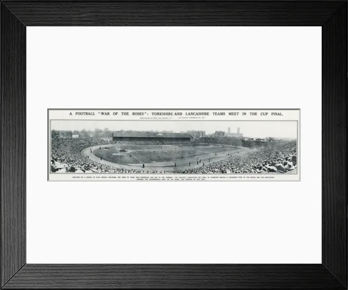 Framed Print : The FA Cup Final 1922