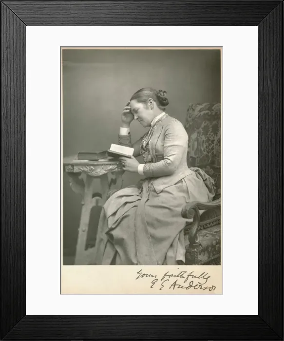 Framed Print : Elizabeth Garrett Anderson Framed Print : Elizabeth Garrett Anderson