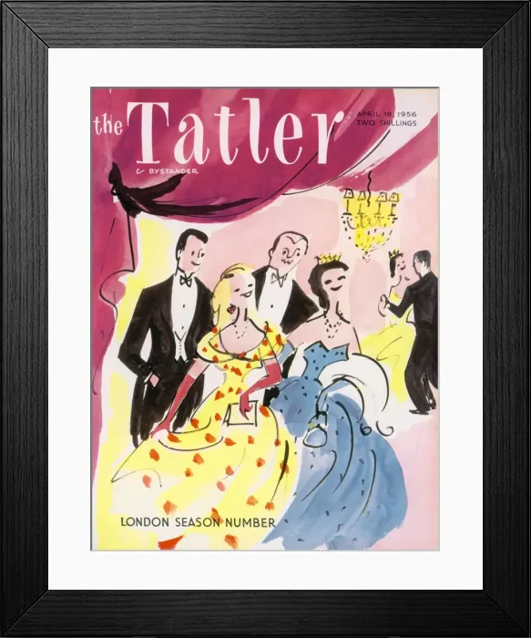 Framed Print : The Tatler, London Season Number 1956 Framed Print : The Tatler, London Season Number 1956
