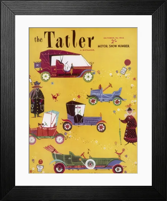 Framed Print : The Tatler Front Cover 1955 Framed Print : The Tatler Front Cover 1955