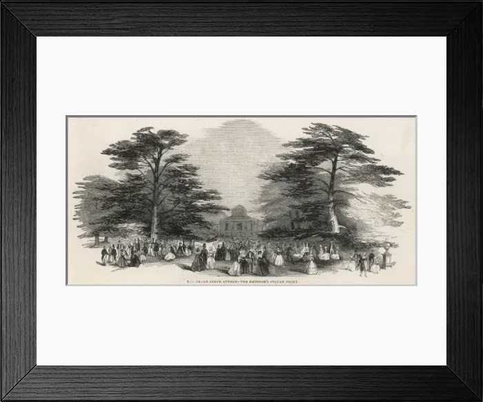Framed Print : The Emperors Sylvan court, Chiswick House Framed Print : The Emperors Sylvan court, Chiswick House