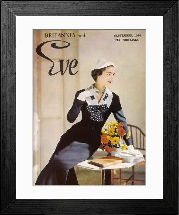 Framed Print : Britannia and Eve front cover, September 1954 Framed Print : Britannia and Eve front cover, September 1954