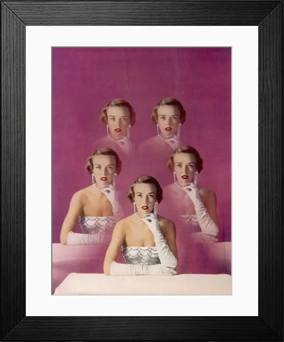 Framed Print : 1950s beauty Framed Print : 1950s beauty