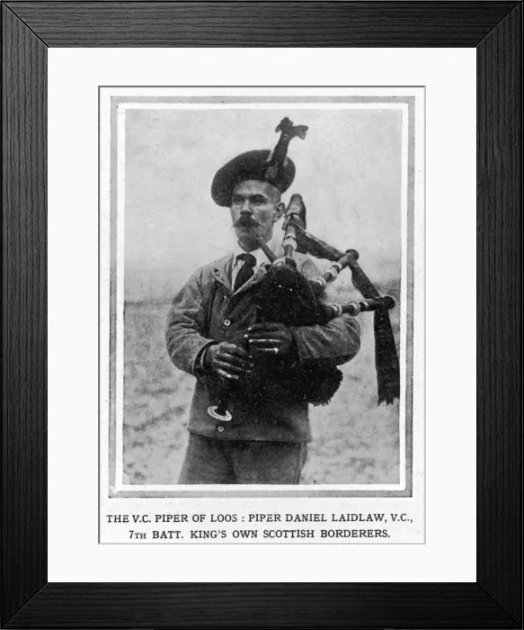 Framed Print : Piper Daniel Laidlaw V. C Framed Print : Piper Daniel Laidlaw V. C