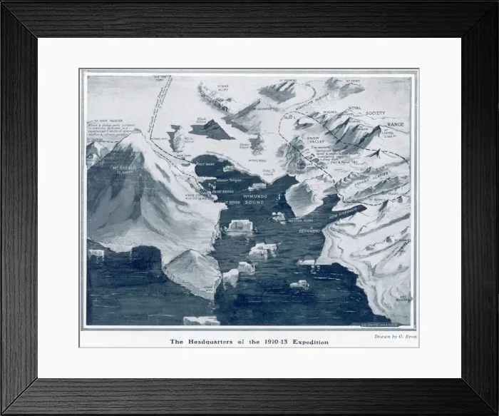 Framed Print : The Head Quarters of the 1910 - 13 Scott Polar Expedition Framed Print : The Head Quarters of the 1910 - 13 Scott Polar Expedition