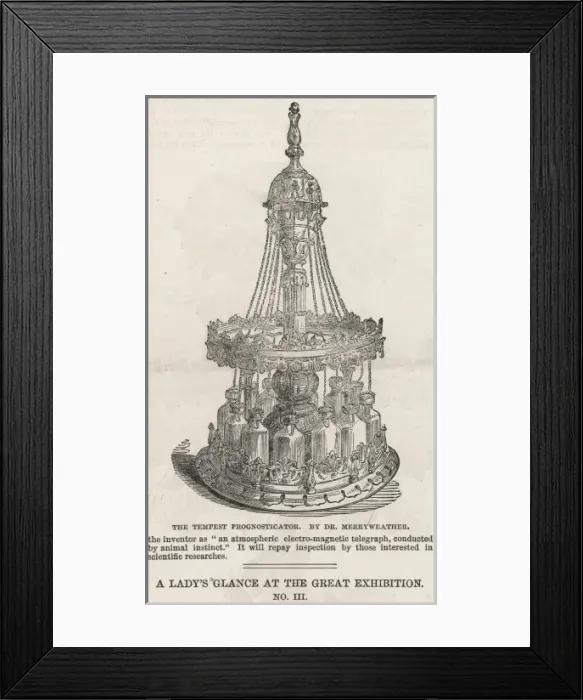 Framed Print : Dr. Merryweathers Tempest Prognosticator Framed Print : Dr. Merryweathers Tempest Prognosticator