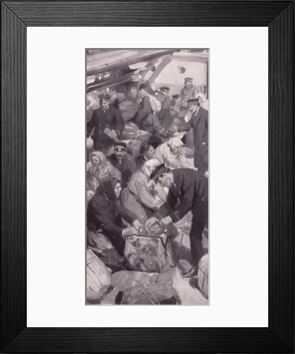 Framed Print : Immigration to Britain Framed Print : Immigration to Britain