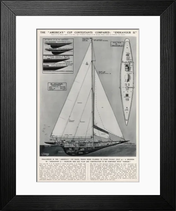 Framed Print : Endeavour II Framed Print : Endeavour II