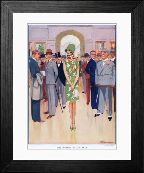 Framed Print : The Picture of the Year by Batchelor Framed Print : The Picture of the Year by Batchelor