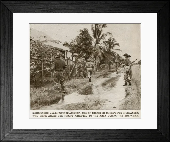 Framed Print : Brunei released from rebel hands Framed Print : Brunei released from rebel hands