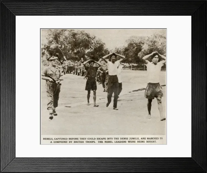 Framed Print : Brunei released from rebel hands Framed Print : Brunei released from rebel hands