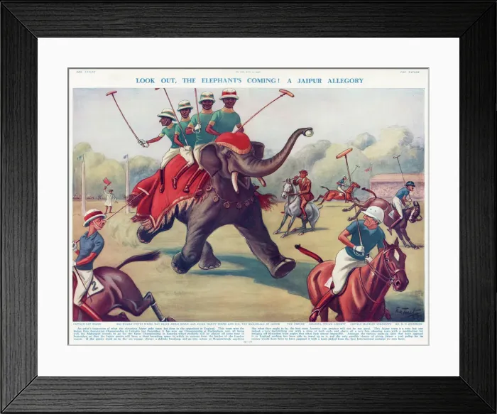 Framed Print : A Jaipur Allegory Framed Print : A Jaipur Allegory