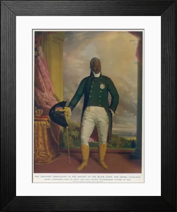 Framed Print : Henri Christophe Framed Print : Henri Christophe