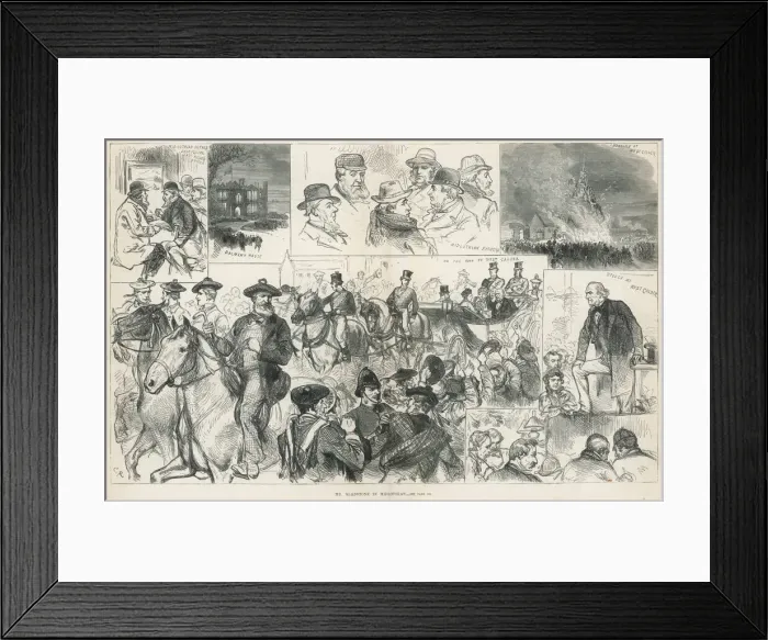 Framed Print : Gladstone and the Midlothian Campaign Framed Print : Gladstone and the Midlothian Campaign
