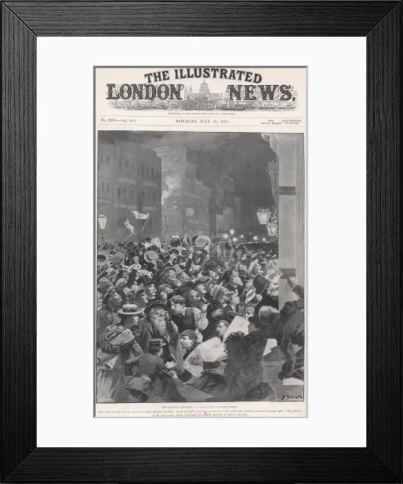 Framed Print : The General Election 1895 Framed Print : The General Election 1895