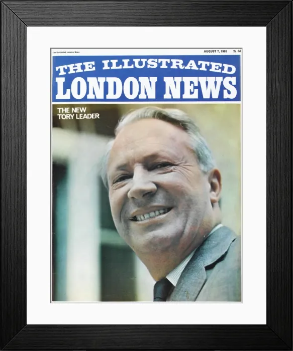 Framed Print : Edward Heath - new Tory Leader Framed Print : Edward Heath - new Tory Leader