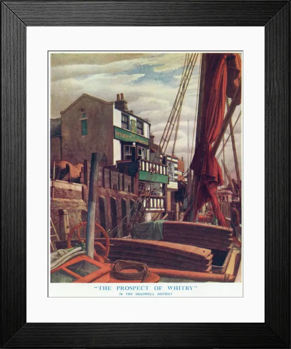 Framed Print : The Prospect of Whitby