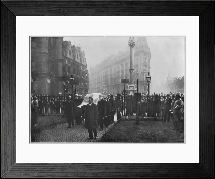 Framed Print : The Funeral of Gladstone Framed Print : The Funeral of Gladstone