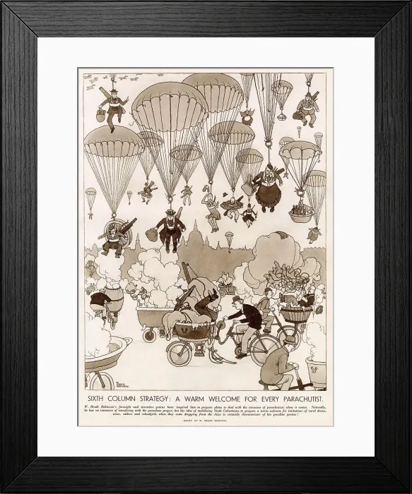 Framed Print : A Warm Welcome for Every Parachutist Framed Print : A Warm Welcome for Every Parachutist