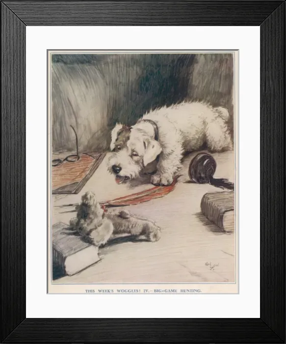 Framed Print : The Weeks Woggles - Big Game Hunting Framed Print : The Weeks Woggles - Big Game Hunting