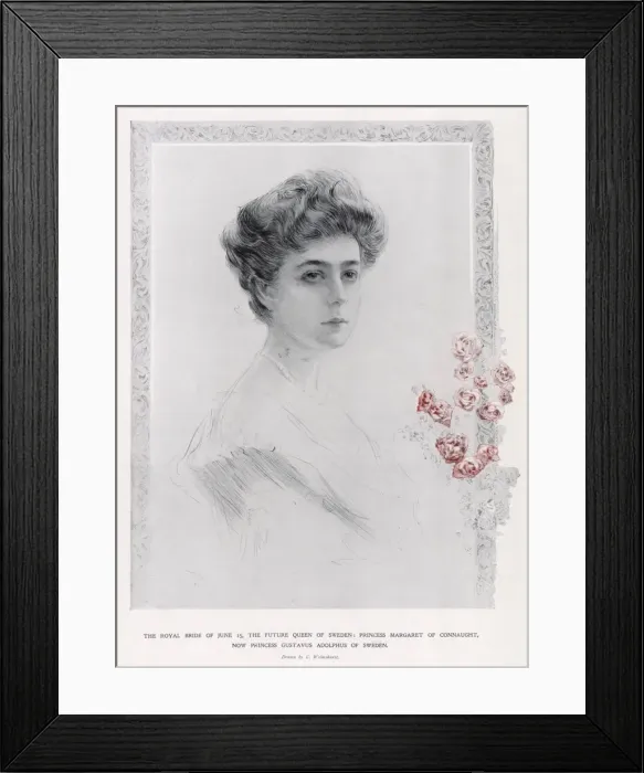 Framed Print : Princess Margaret of Connaught